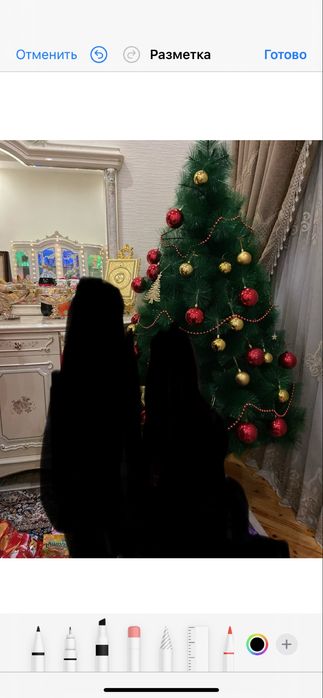 Новогодняя пышная ёлка