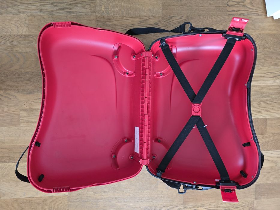 Troler copii SAMSONITE Dream Rider Ladybird L, 37 cm, rosu-negru