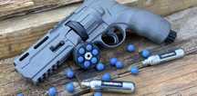 Revolver CO2 ~PUTERNIC~ 195 M/s!!cu Munitie Cauciuc FULL AUTO!! Pistol