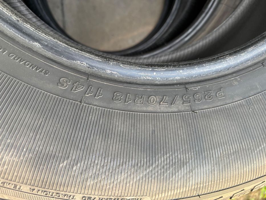 4 броя гумип 265/70/18