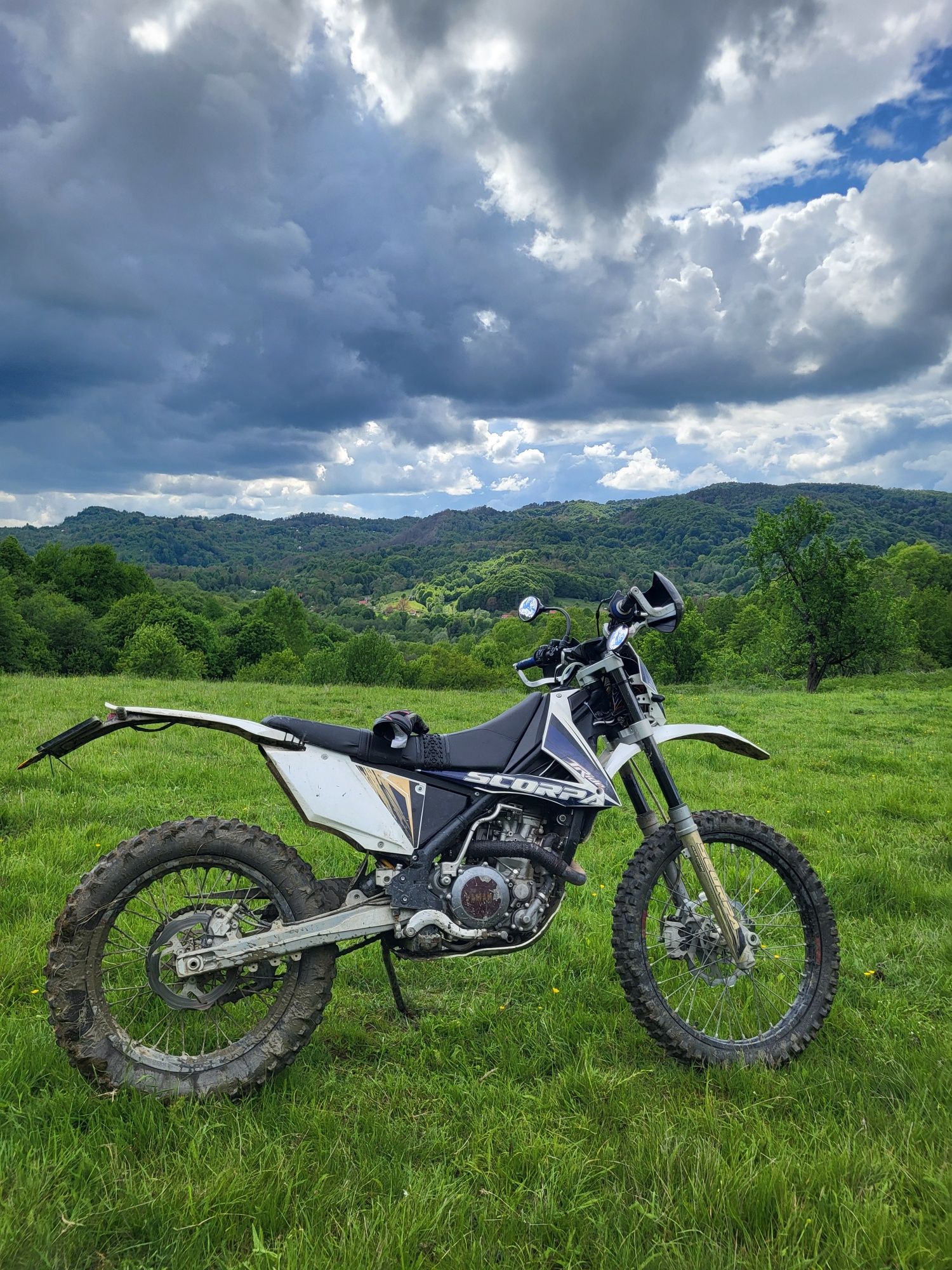 Vand schimb Enduro Scorpa WR250F 2007 acte Yamaha Tenere xtz 660 3yf 1