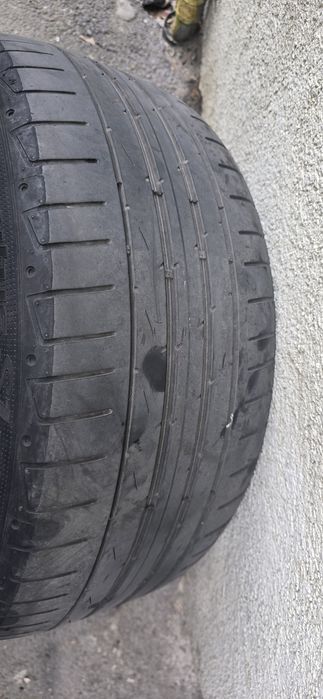 4 Anvelope vara bucăți  Dunlop sp sport și  hankook ventus prime