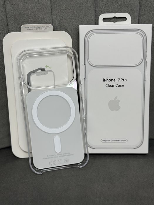 Huse clear case si silicon case iPhone 17 pro si pro max