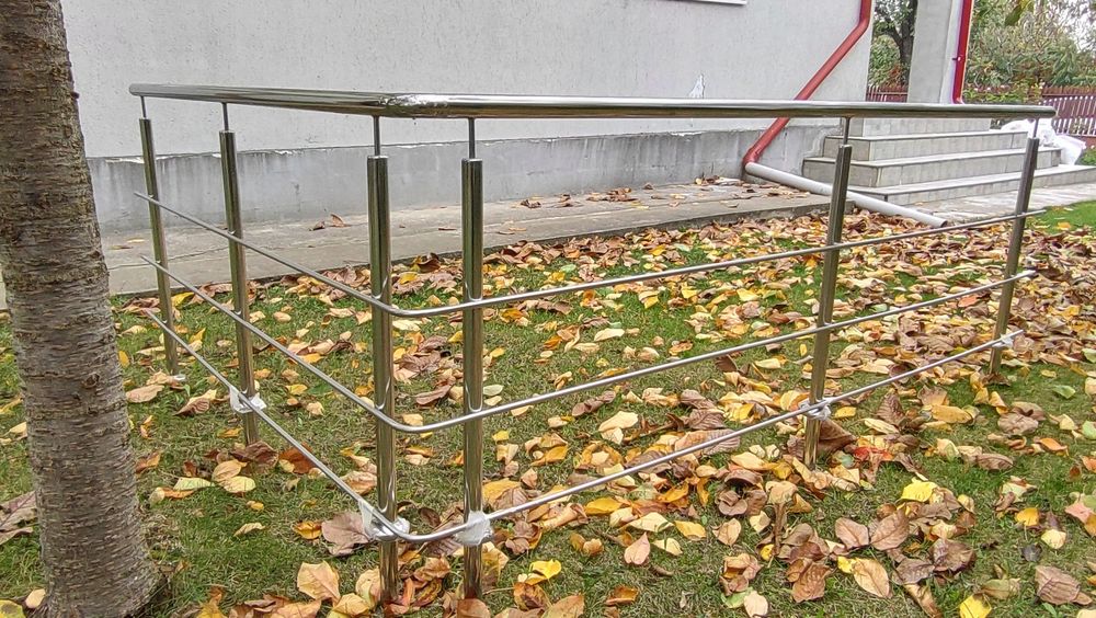 Balustrada din inox,stare foarte buna