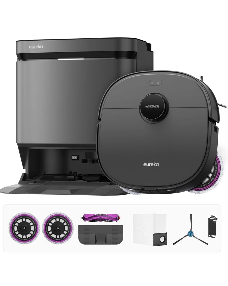 Aspirator Eureka J15 Pro Ultra Robot Vacuum and Mop BLACK