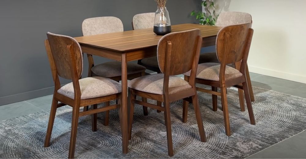 Модерн стол со стульями