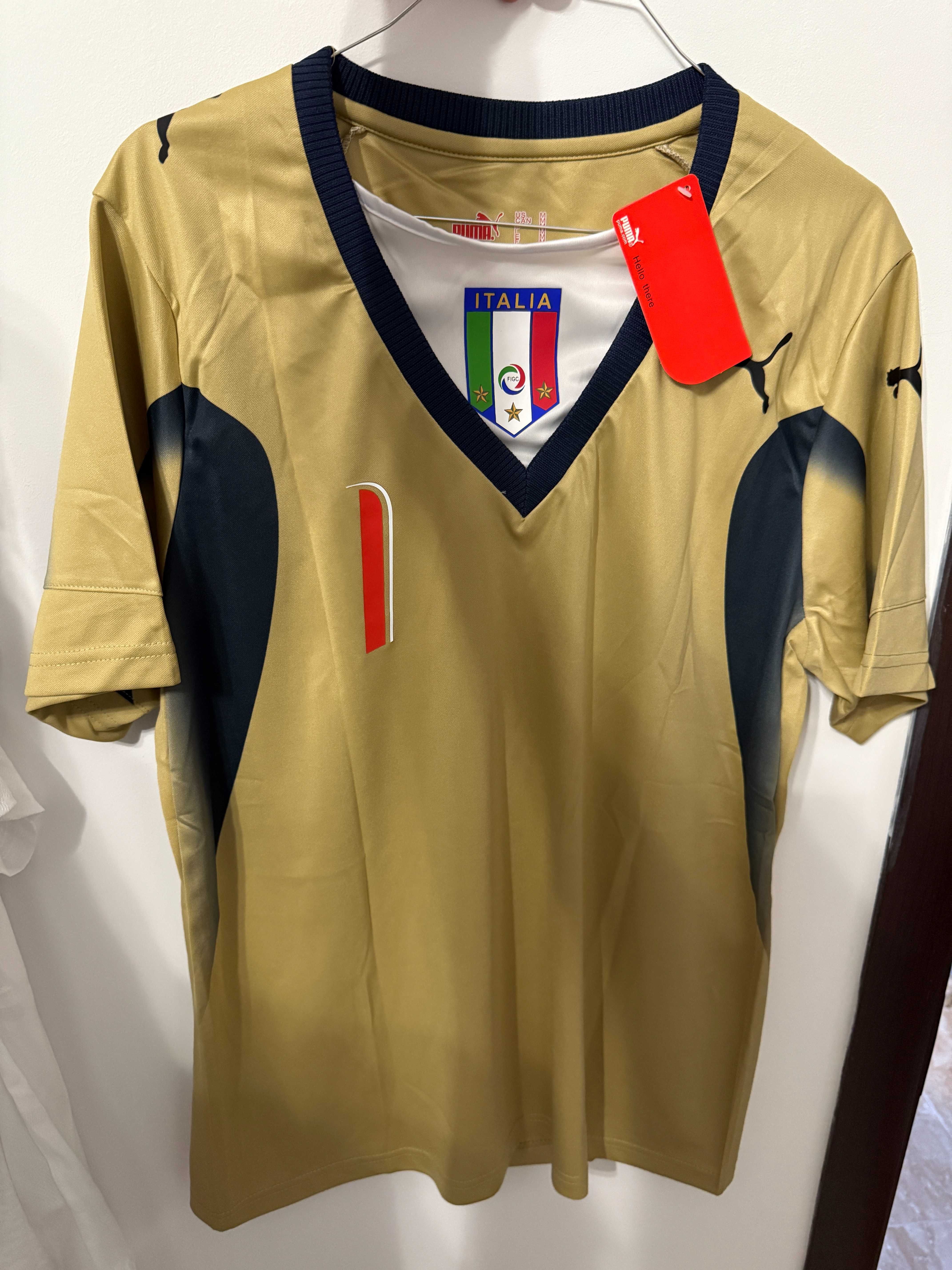 Tricou Buffon Italia mondial 2006 portar fotbal