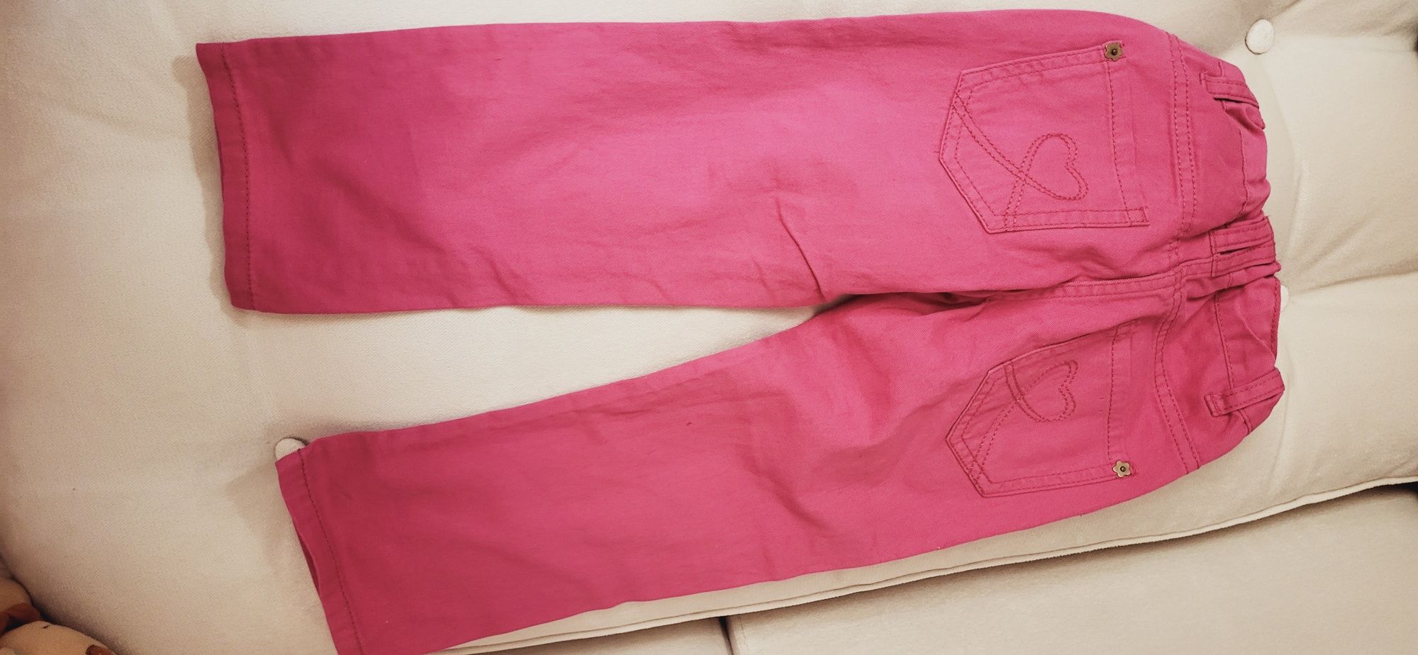 Pantaloni pentru fetite roz marimea 98