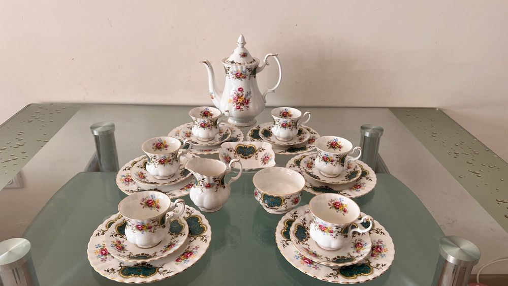 Винтидж сервиз Royal Albert Berkeley – 6 души