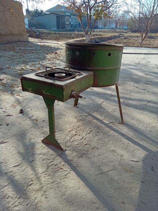 SarlKatta qozon joyli temir ko‘chma gaz plita – mustahkam, ishlaydigan