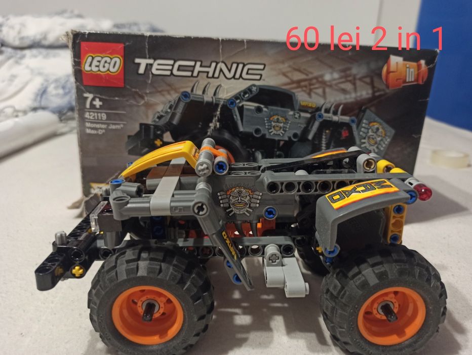 Lego utilizat cu cutie originala si carte