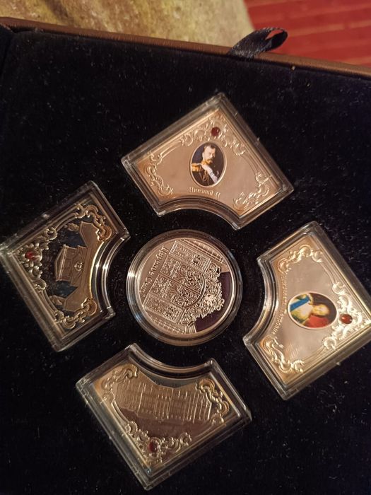 Продам монеты - царское село, серебро 925пробы