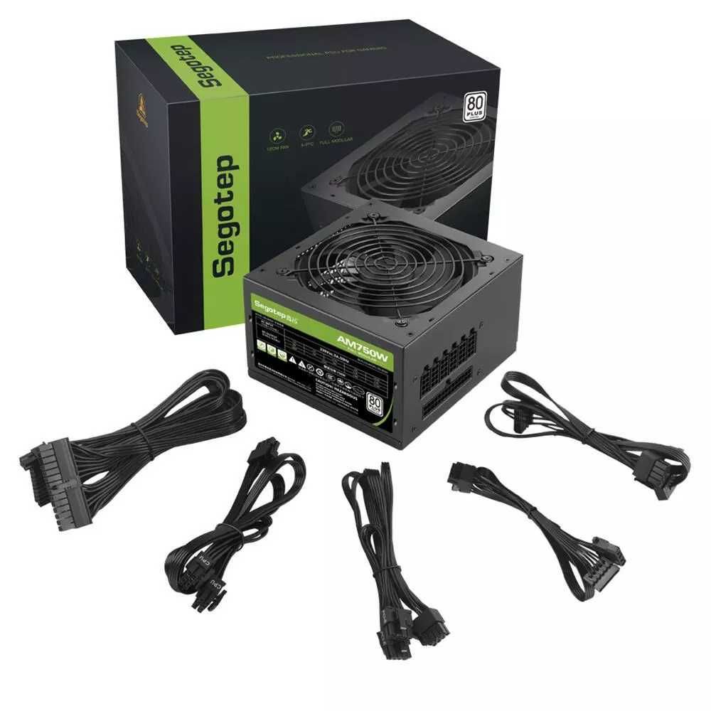 Захранване Segotep AM750, 750W, Active PFC, 80 Plus С ГАРАНЦИЯ!