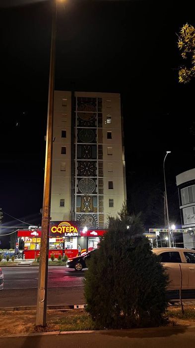 Новза метро 3 хона Франция план 1*7 Балкон 72м² арзон нархда сотилади