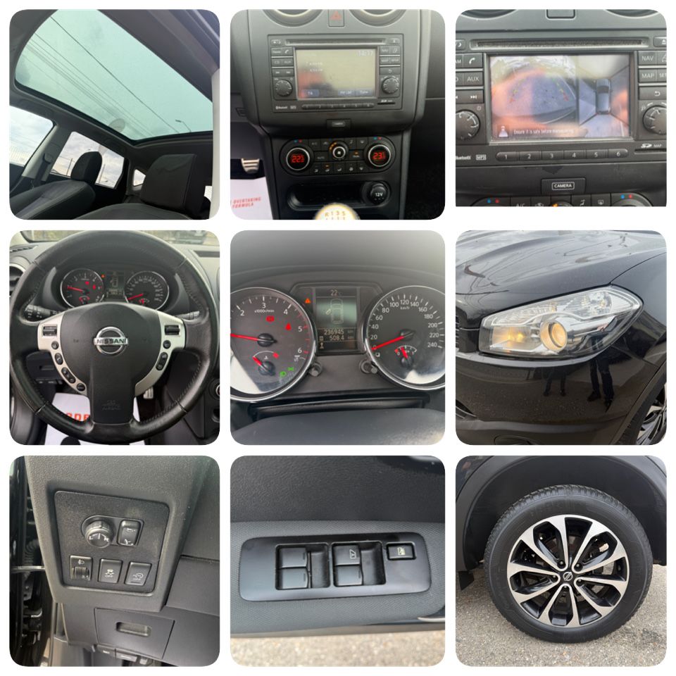 NISSAN QASHQAI 1.6 DCI 130 CP 2012  Navi Camera Panoramic Jante R18