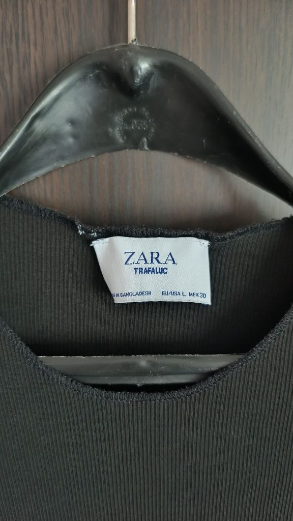 Черна лятна рокля Zara