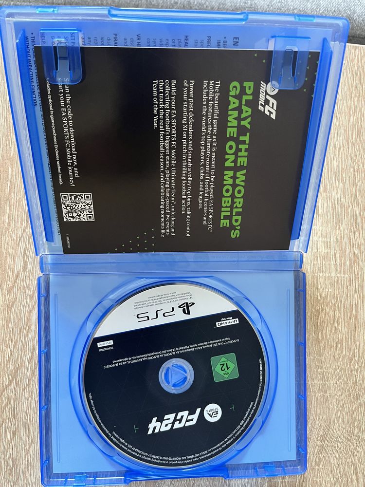 Fifa 24, диск, не установка!