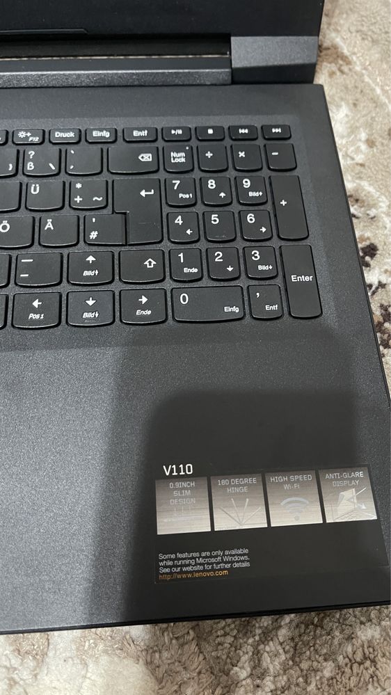 Dezmembrez Laptop Lenovo V110-15IAP