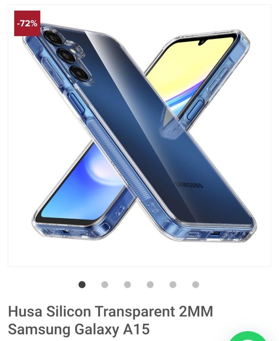 Husă silicon Samsung a15