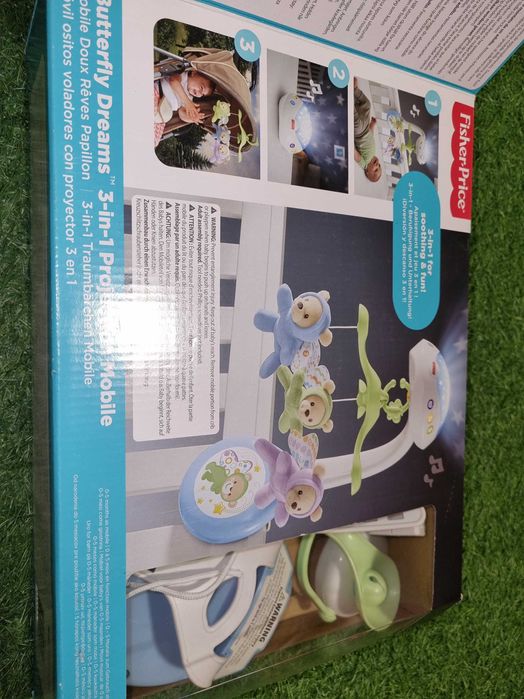 Carusel patut copii cu muzica si joc de lumini