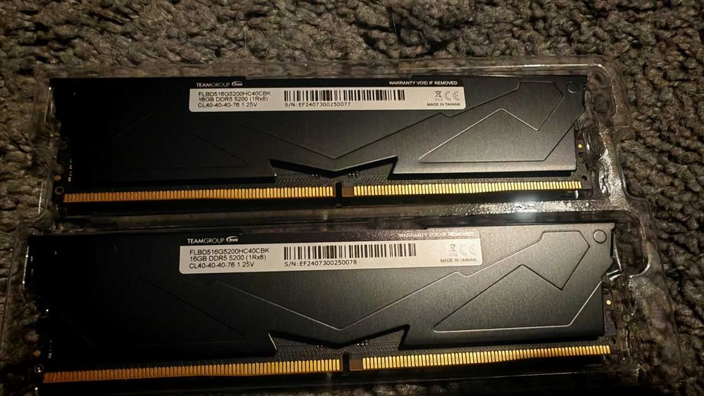 Рам памет TeamGroup T-Force Vulcan 2x16GB 32GB DDR5 5200MHz XMP/EXPO