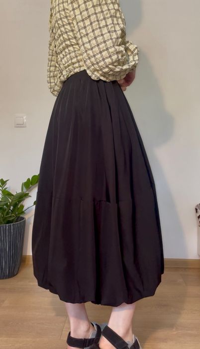 МАКСИ ПОЛА Zara XS-S-M с ЕЛАСТИЧНА талия и долница/ удобна и стилна