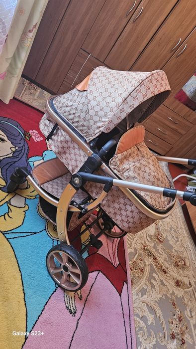 Летний зимний коляска