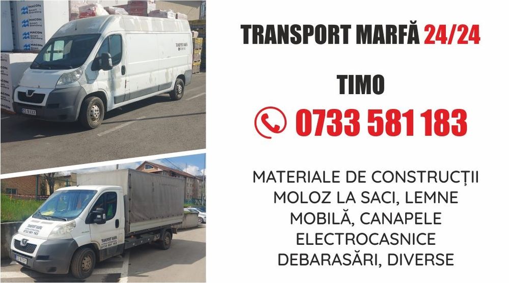 Transport marfă. Orice și oriunde