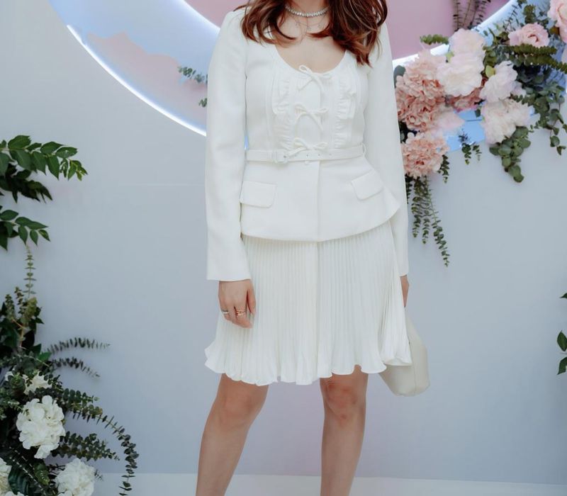 Платье белое