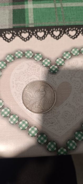 Продавам сребърна монета 1 долар 1922