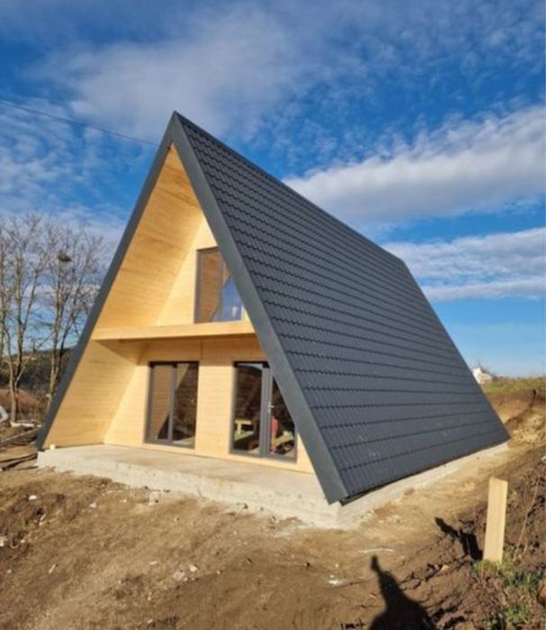 Construim cabane din lemn