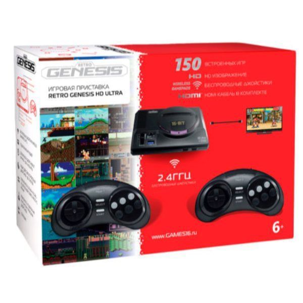 SEGA, GENESIS, 150 встроенных игр