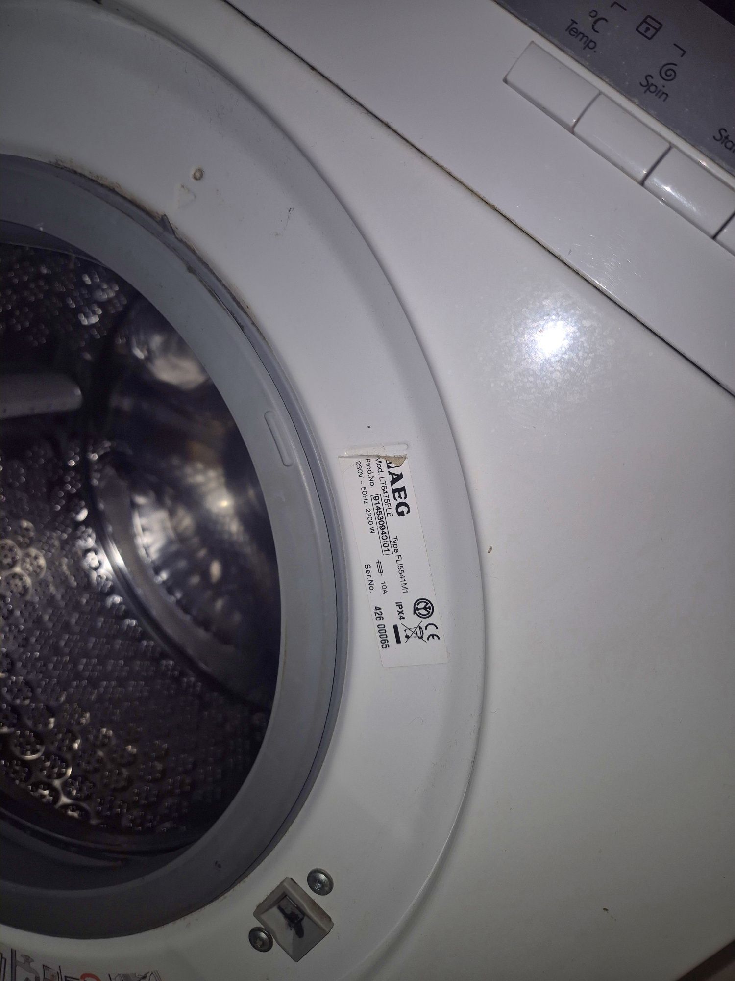 Пералня AEG L76475 FLE на части