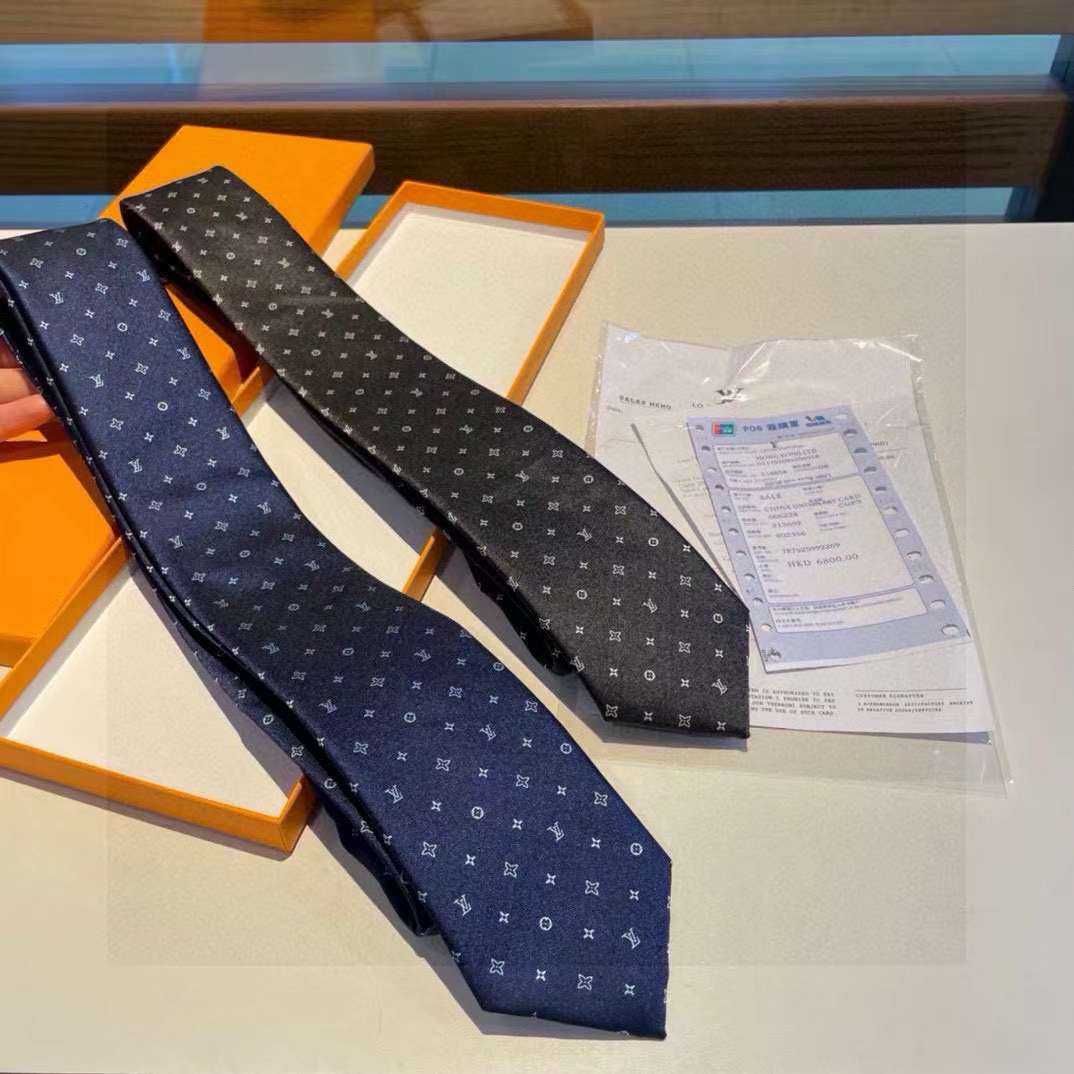 Cravată Louis Vuitton, mătase 010590