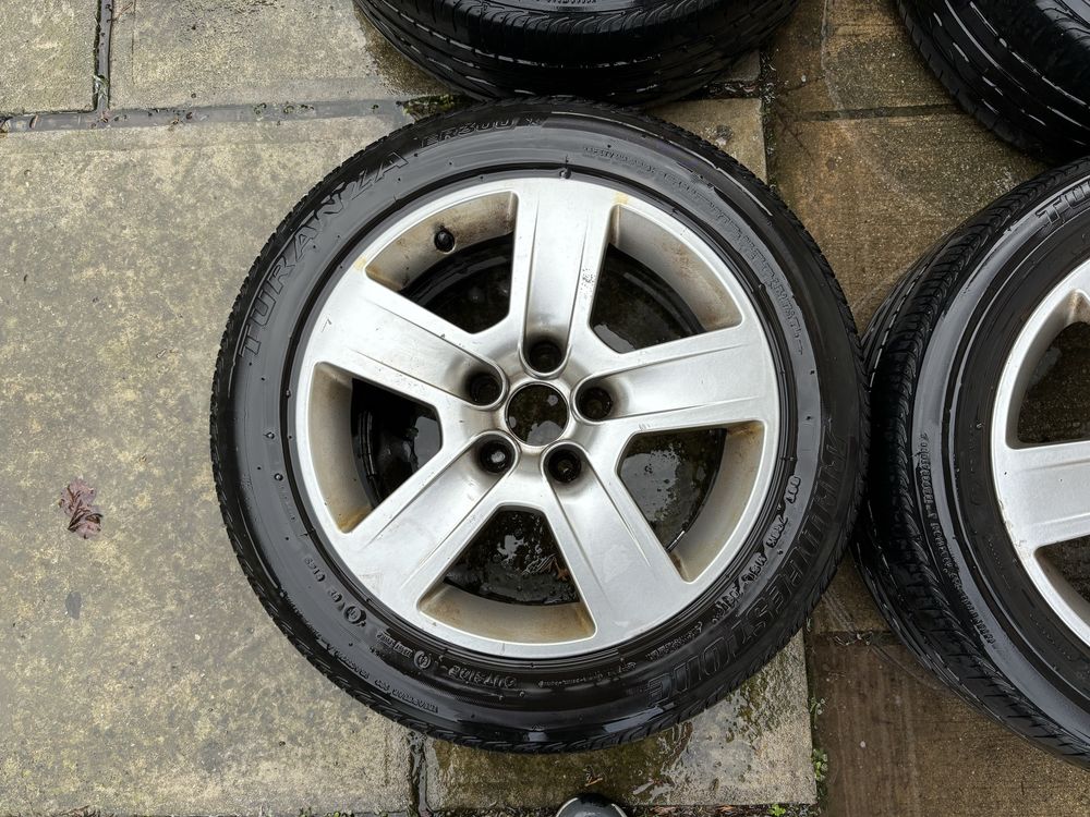 Jante 16 - 5x112 cu anvelope de vara 205 55 R16 - (Audi, VW, Mercedes)