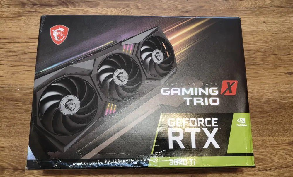 MSI Geforce RTX 3070 TI, в отличном состоянии.
