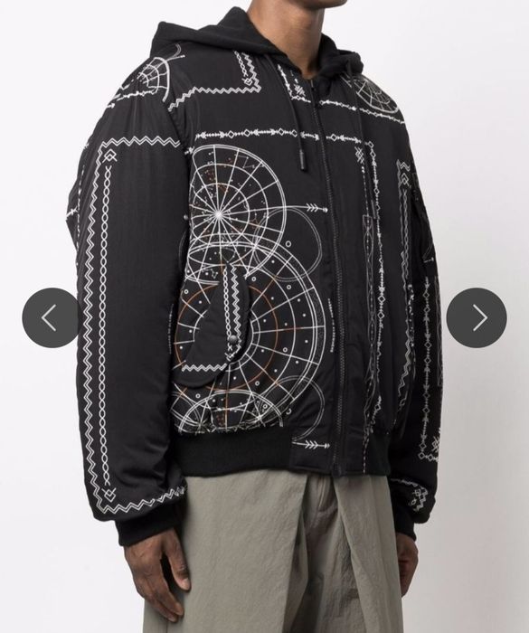 Geaca Bomber Marcelo Burlon Marimea M