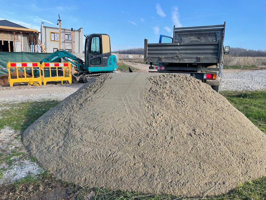 PIATRĂ Sort Nisip Balast Pământ Concasata Transport basculabil 3,5/6t