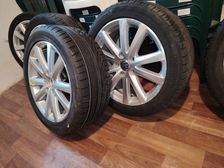 Продавам 5 Гуми Uniroyal с джанти към тях