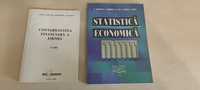 Set 2 cărți contabilitate - statistică economică