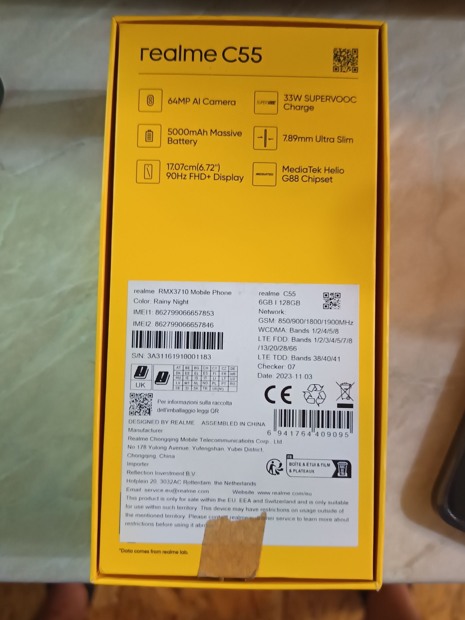 GSM Realmi C55 нов