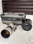 Obiectiv Canon EF 500mm L IS USM cu trepied si extendere 2x si 1.4x