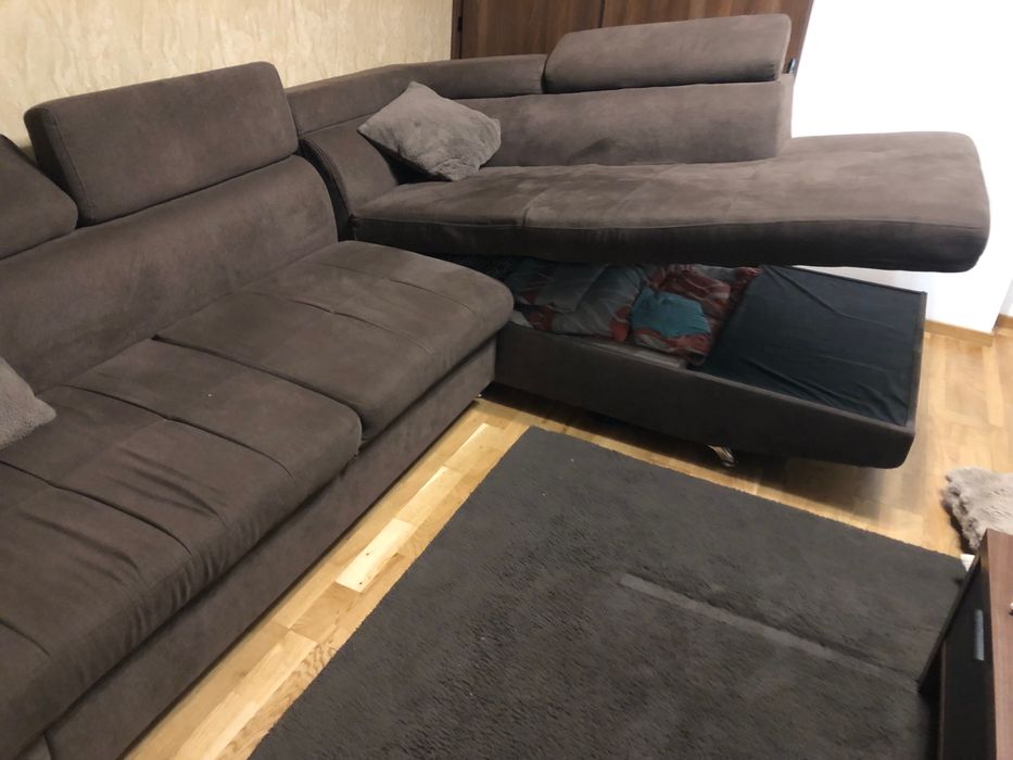 Coltar dreapta extensibil si cu lada depozitare