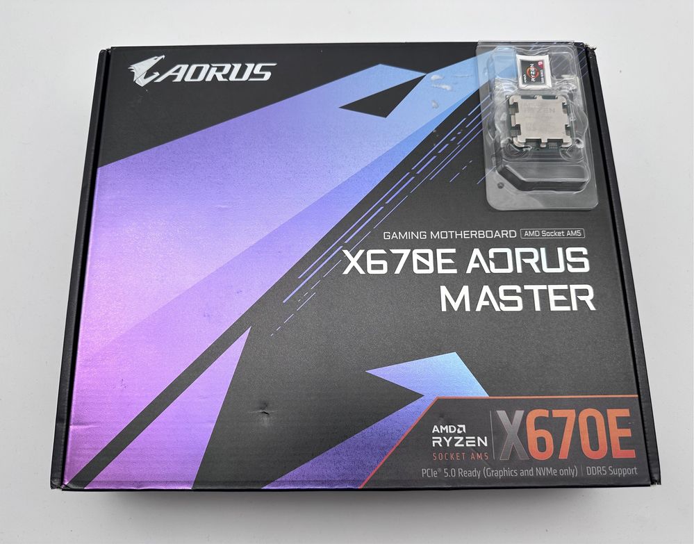 Комплект AMD Ryzen 9 7900X + Gigabyte X670E Aorus Elite AX Full