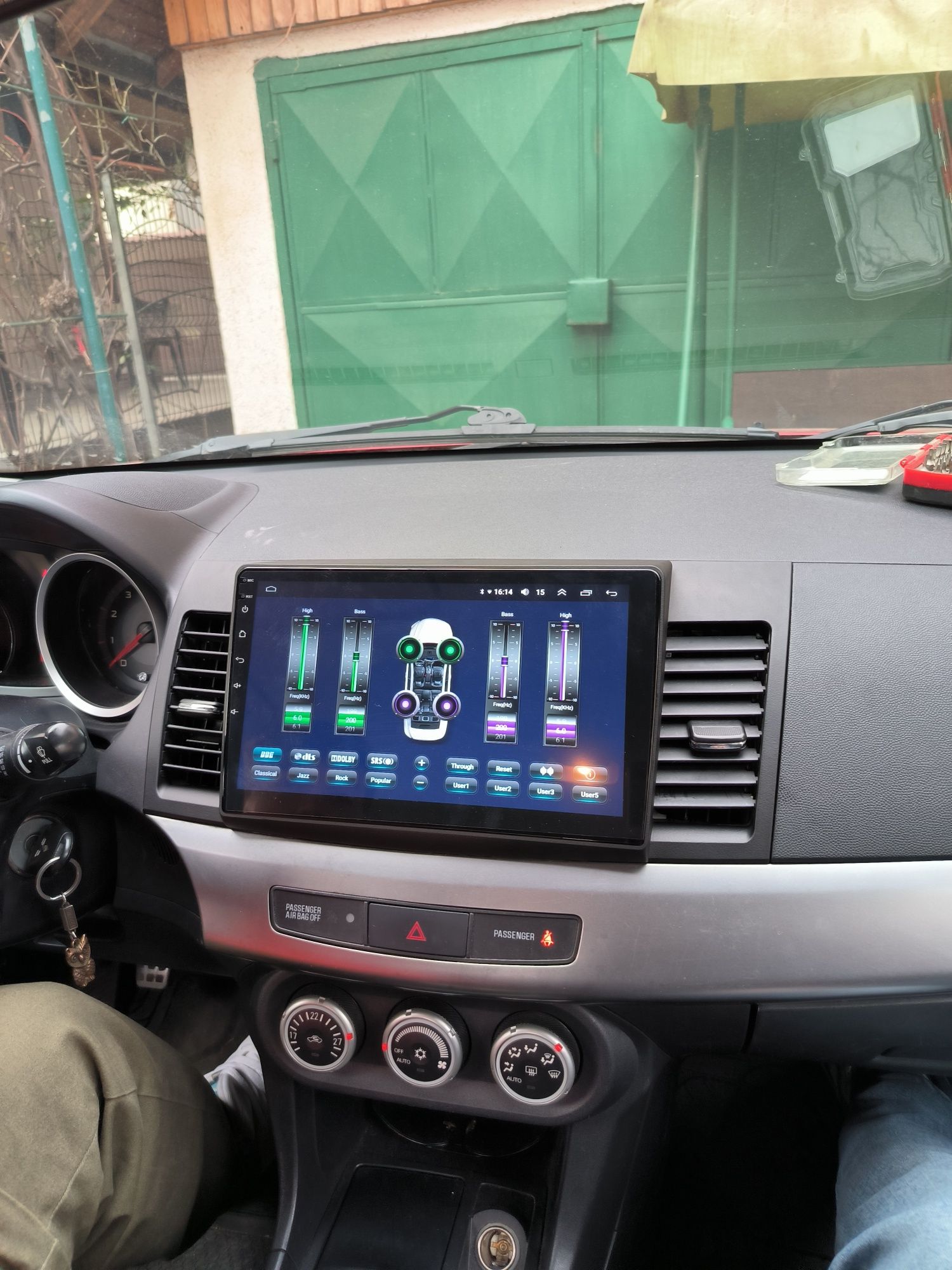 Navigatie Android Mitsubishi Lancer Waze YouTube WiFi internet