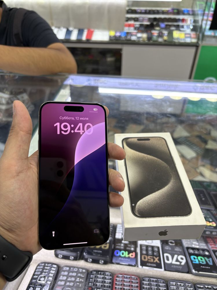 iPhone 15 Pro 128 gb natural 97%