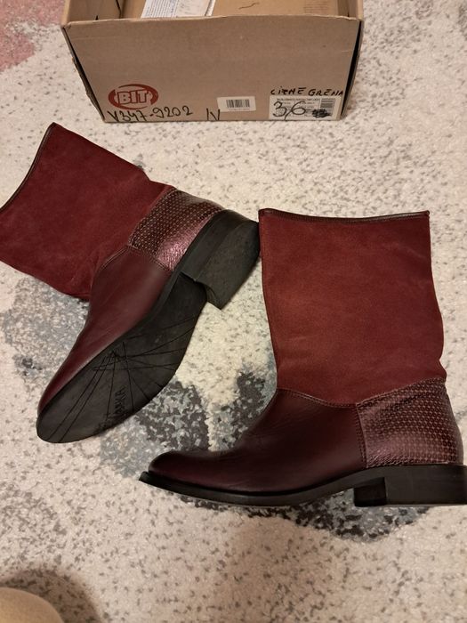 Cizme piele naturala - 36-37