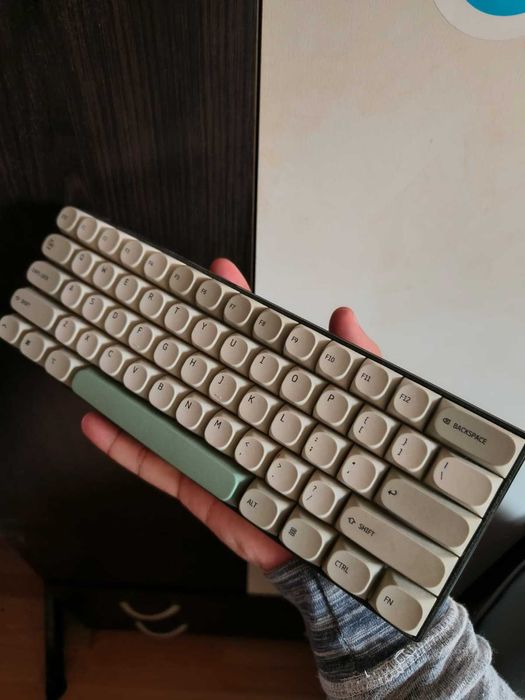 Tastatura mecanica full modded, custom keycaps, packs of switches