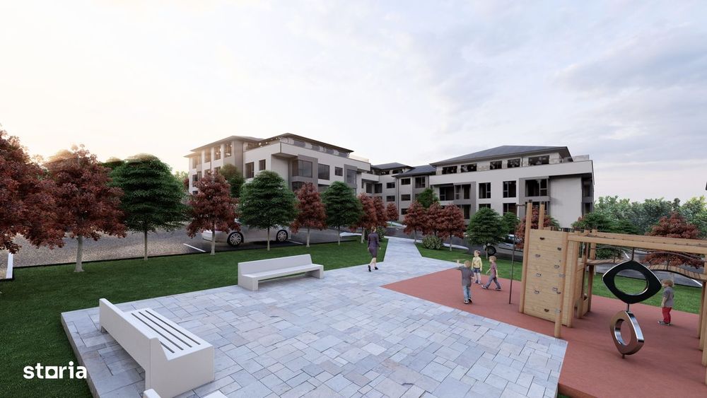 Proiect NOU -- Sun Residence -- Apartament 2 camere - TIP 4 - 60 Mp