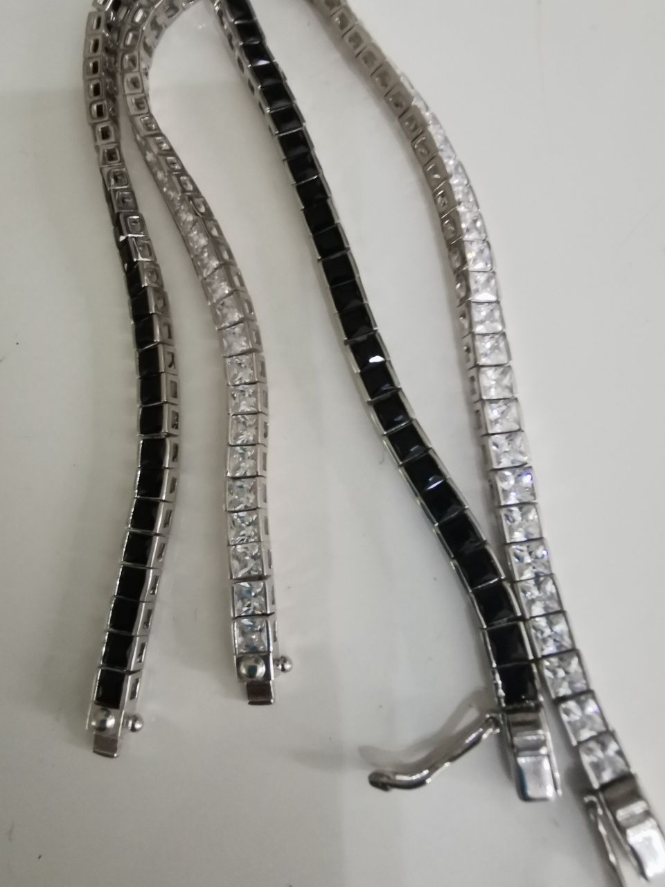 Brățări tennis din argint 925 - model bărbătesc